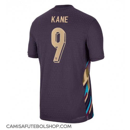 Camisa de time de futebol Inglaterra Harry Kane #9 Replicas 2º Equipamento Europeu 2024 Manga Curta